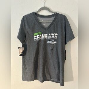 Nike Gray DRI-FIT Seattle Seahawks Women's Tee